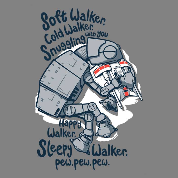 Comfortable Soft Walker Ringer Style T-Shirt by RebelArt