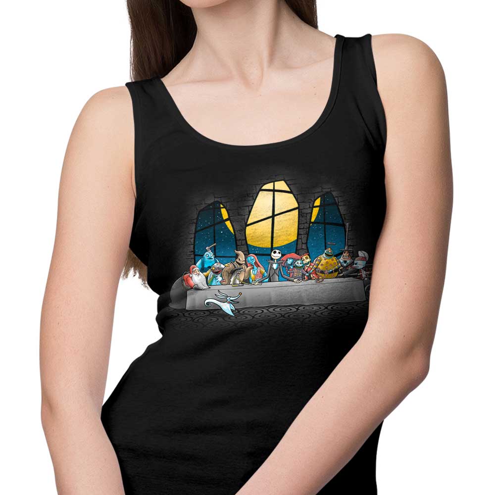 Comfortable Christmas Dinner-themed Unisex and Women's Tank Tops