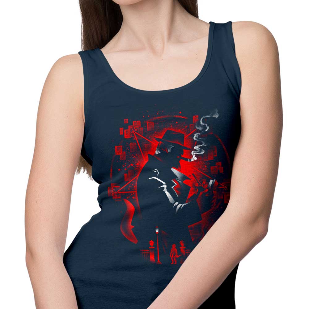 Alemaglia Demon Detective Unisex and Women's Comfortable Tank Tops