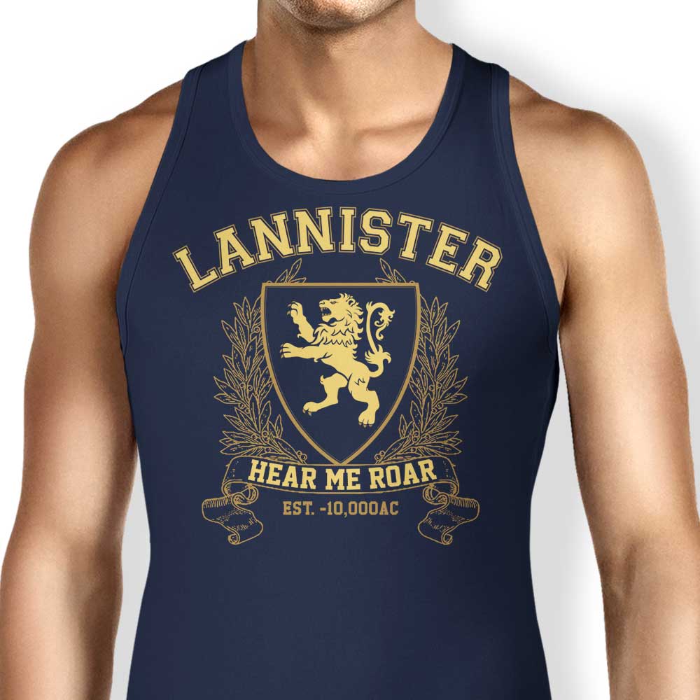 Digital Phoenix's Lannister University Comfortable Tank Tops for Men and Women