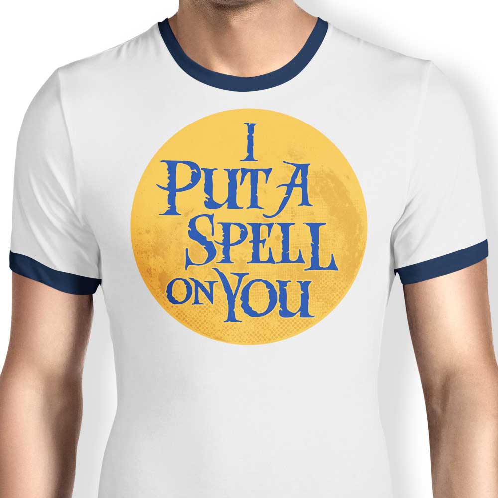 Enchanting Men's Ringer T-Shirt - 'Put a Spell on You'