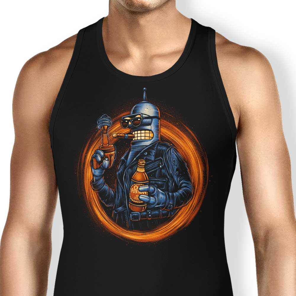 Glitchygorilla Benderminator Men's and Women's Comfortable Tank Tops