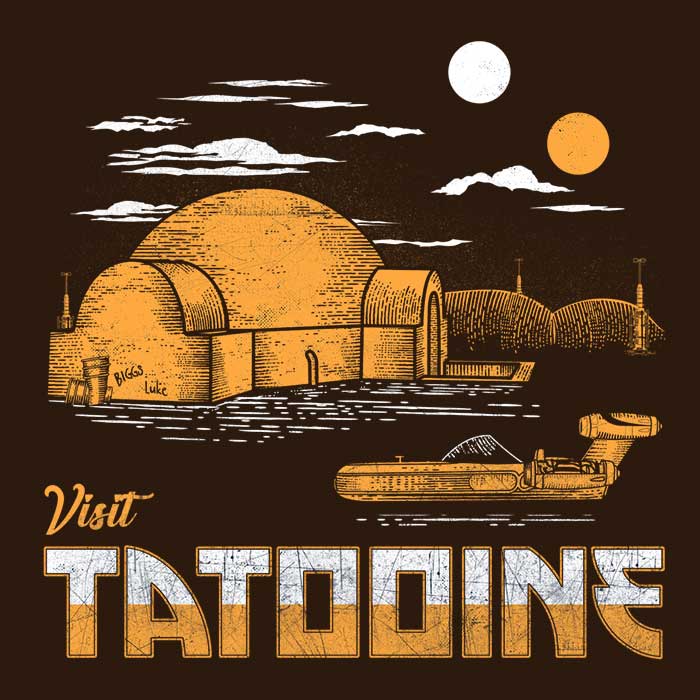 Rocketman's Tatooine Adventure Tank Top for Men and Women