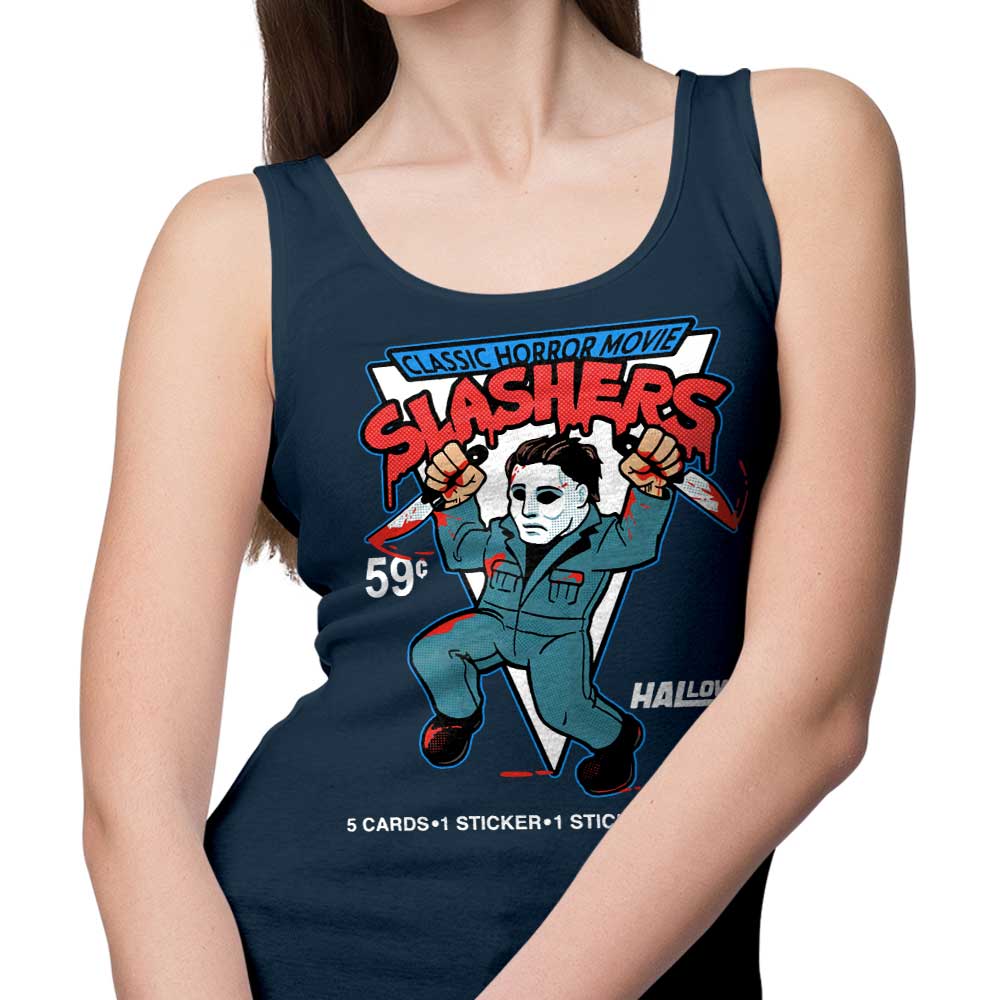 Harebrained's Haddonfield Classic Slashers Comfortable Tank Tops