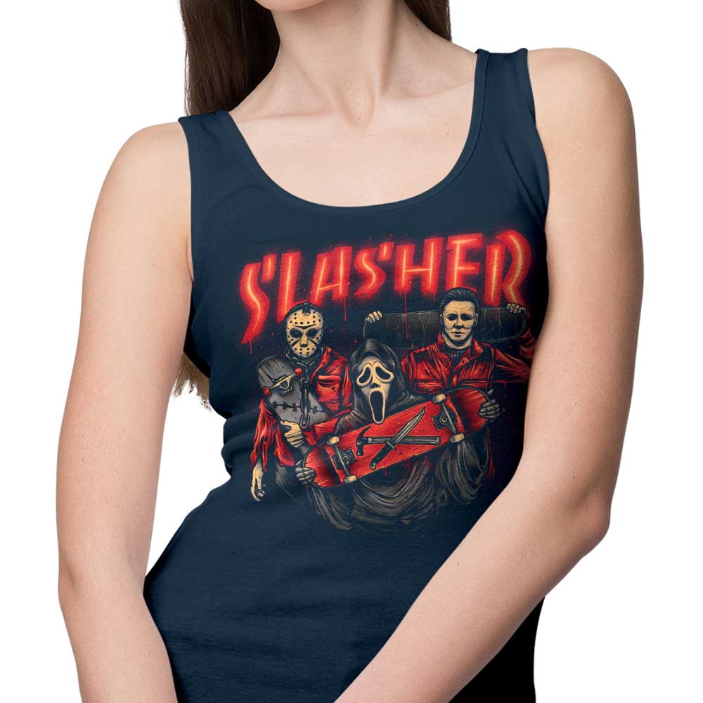 Slasher Club Men's and Women's Comfortable Tank Tops