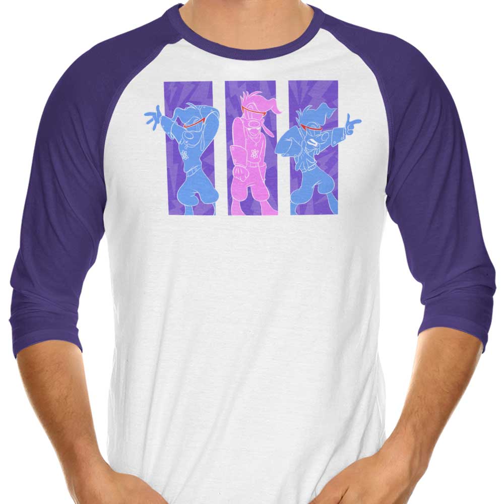 ManuelDA Eye to Idol Three - Quarter Sleeve Raglan Style T - Shirt for Fashion Enthusiasts