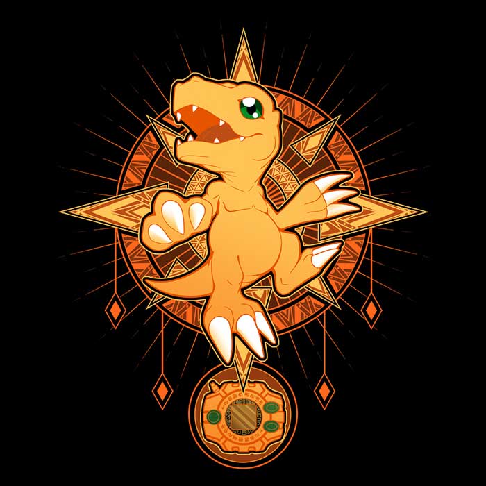 Courageous Crest - Stylish Ringer T-Shirt