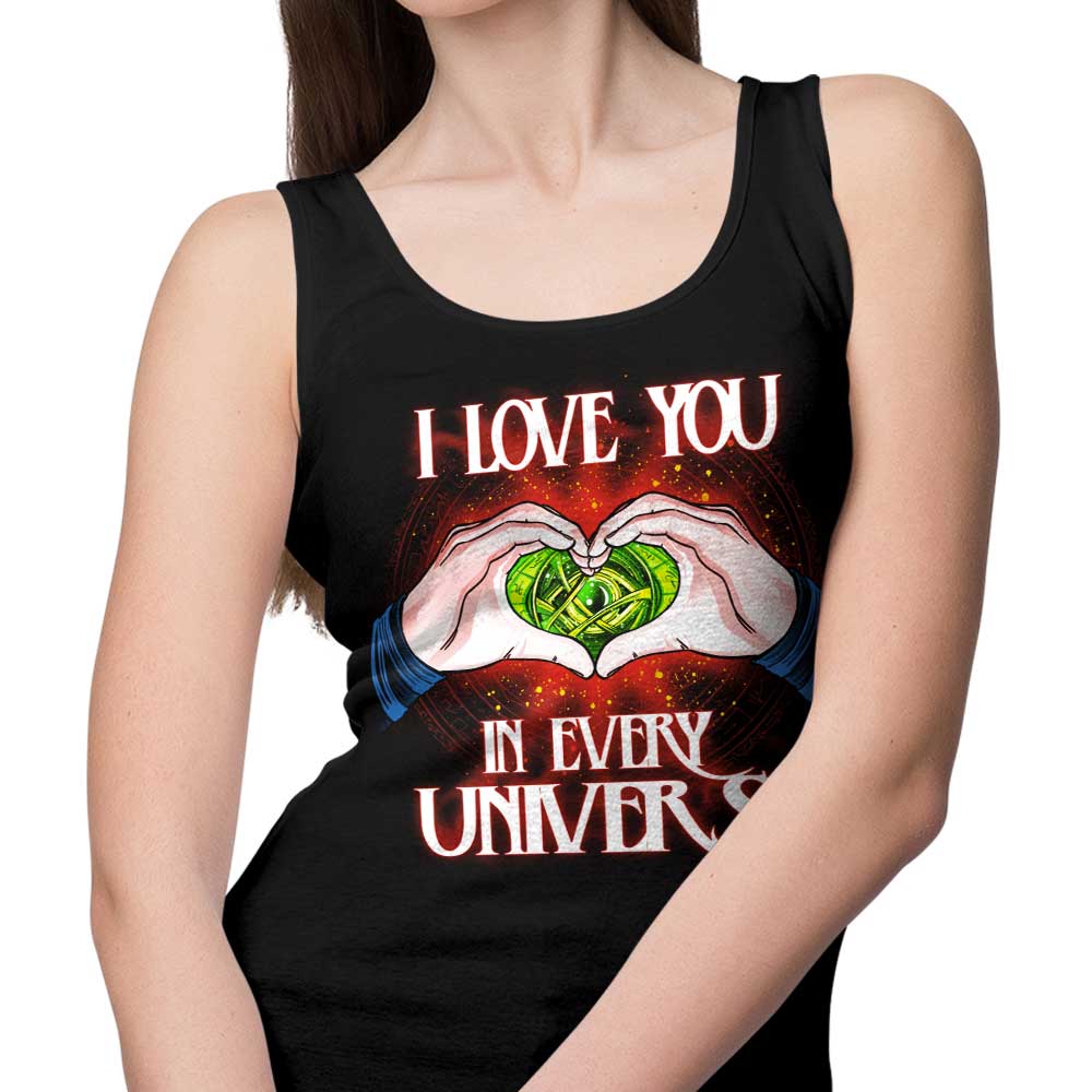 Alemaglia's Soft and Comfortable Multiversal Love Tank Tops for Men and Women