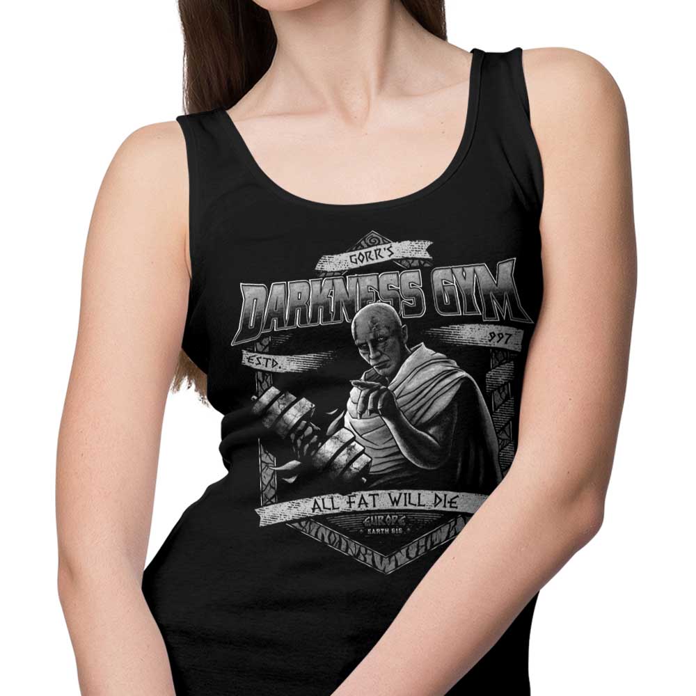Darkness Gym Men's and Women's Comfortable Unisex Tank Top Apparel