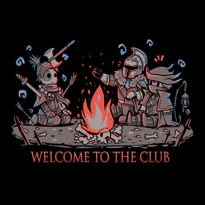 TechraNova's Men's Welcome to the Club Classic Ringer T-Shirt