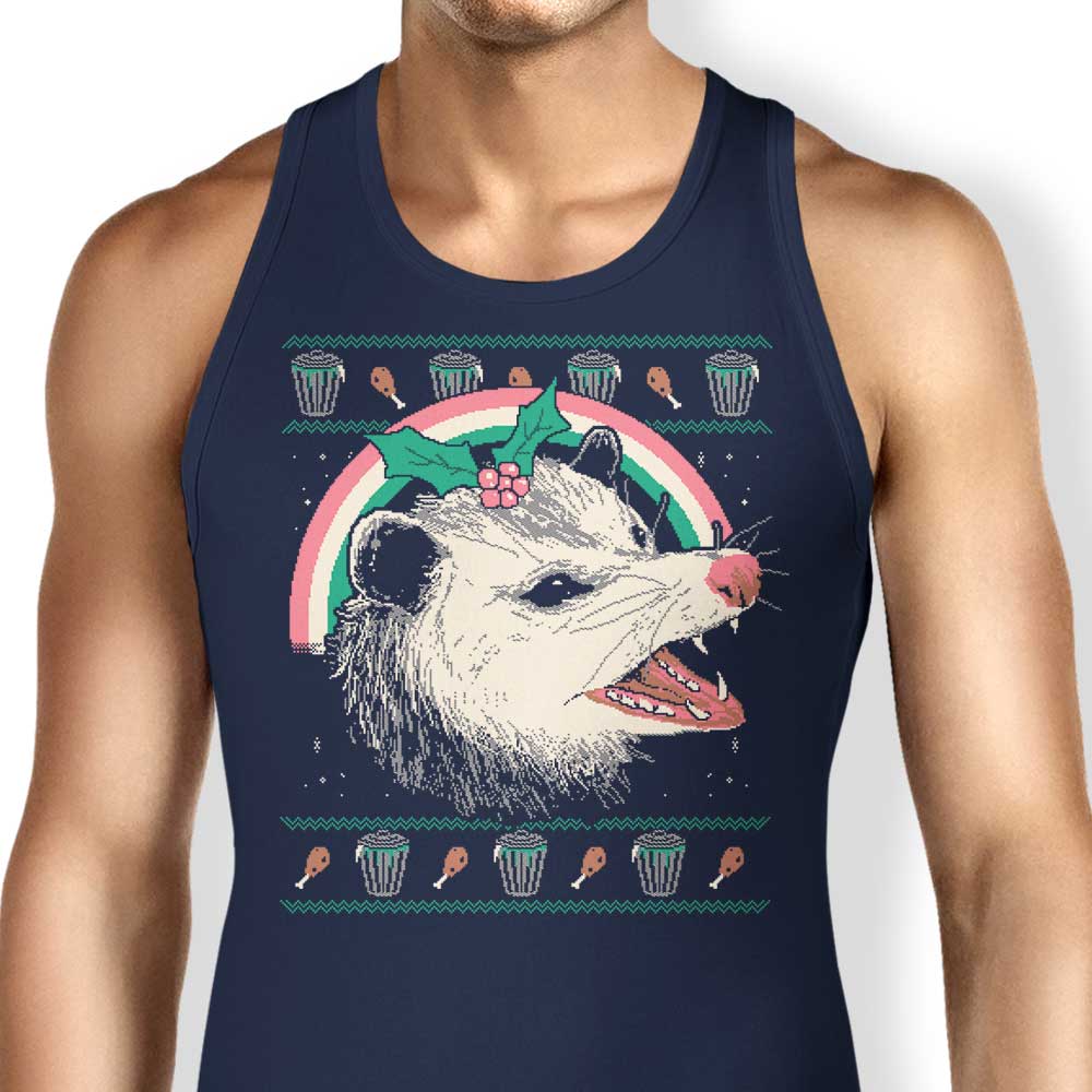 Hillary White's 'Trash the Halls' Comfortable Men's/Unisex and Women's Tank Tops