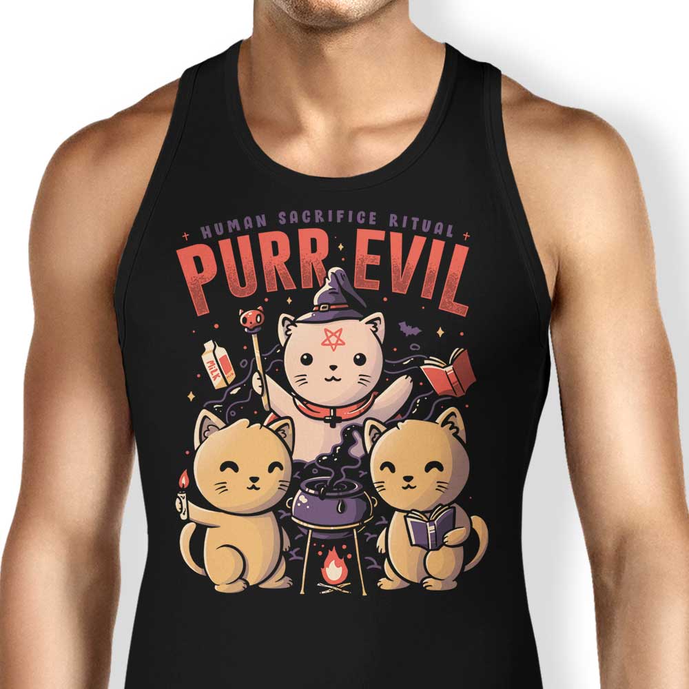 Purr Evil Comfortable and Lightweight Unisex & Women's Tank Tops