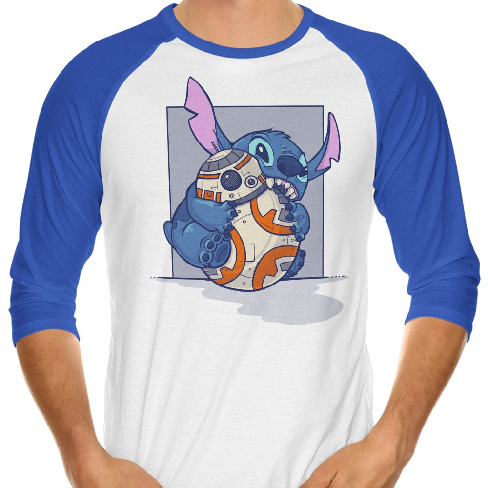 Chew Toy Branded 3/4 Sleeve Raglan Style T-Shirt for Casual Wear