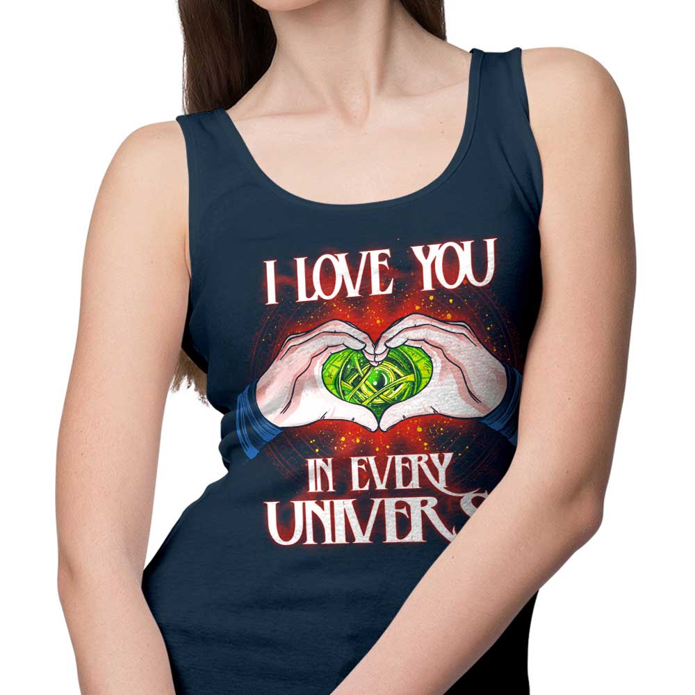 Alemaglia's Soft and Comfortable Multiversal Love Tank Tops for Men and Women