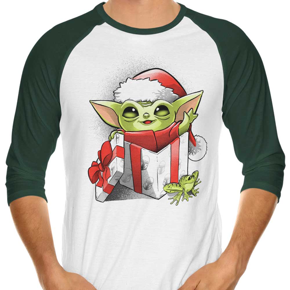 Alemaglia's Christmas Force 3/4 Sleeve Raglan Style T-Shirt