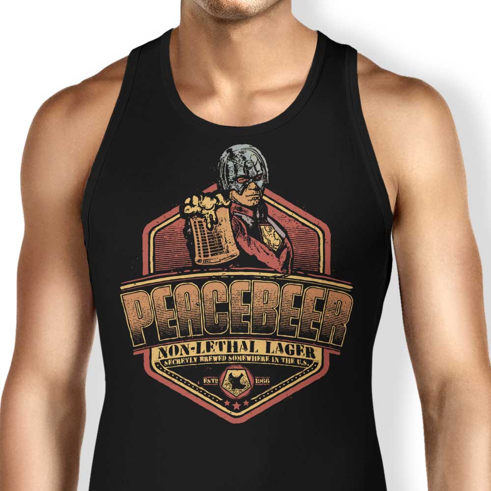 Comfortable Peace Beer Branded Unisex and Women's Tank Tops