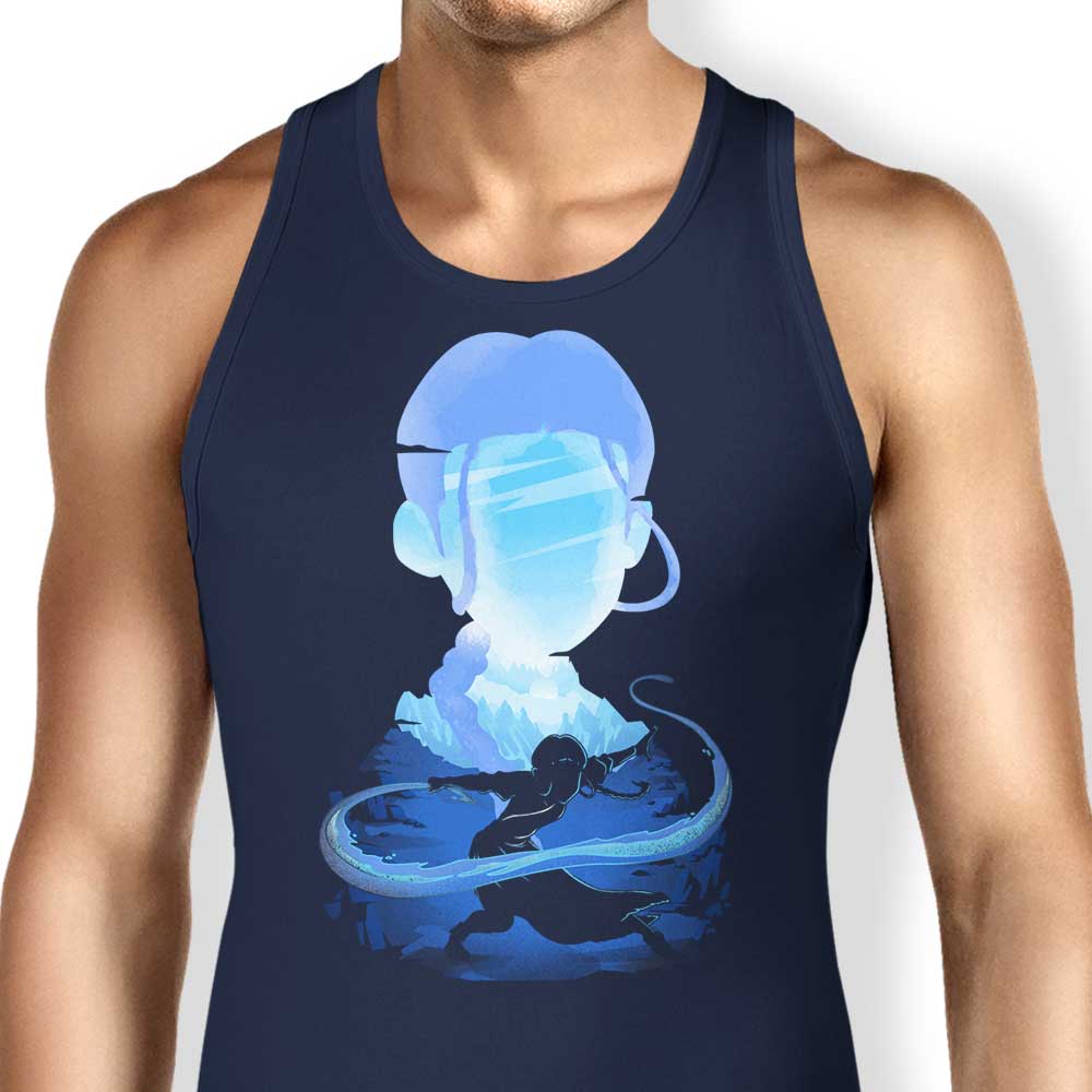 Donnie Illustrations 'Water and Ice' Comfortable Unisex and Women's Tank Tops