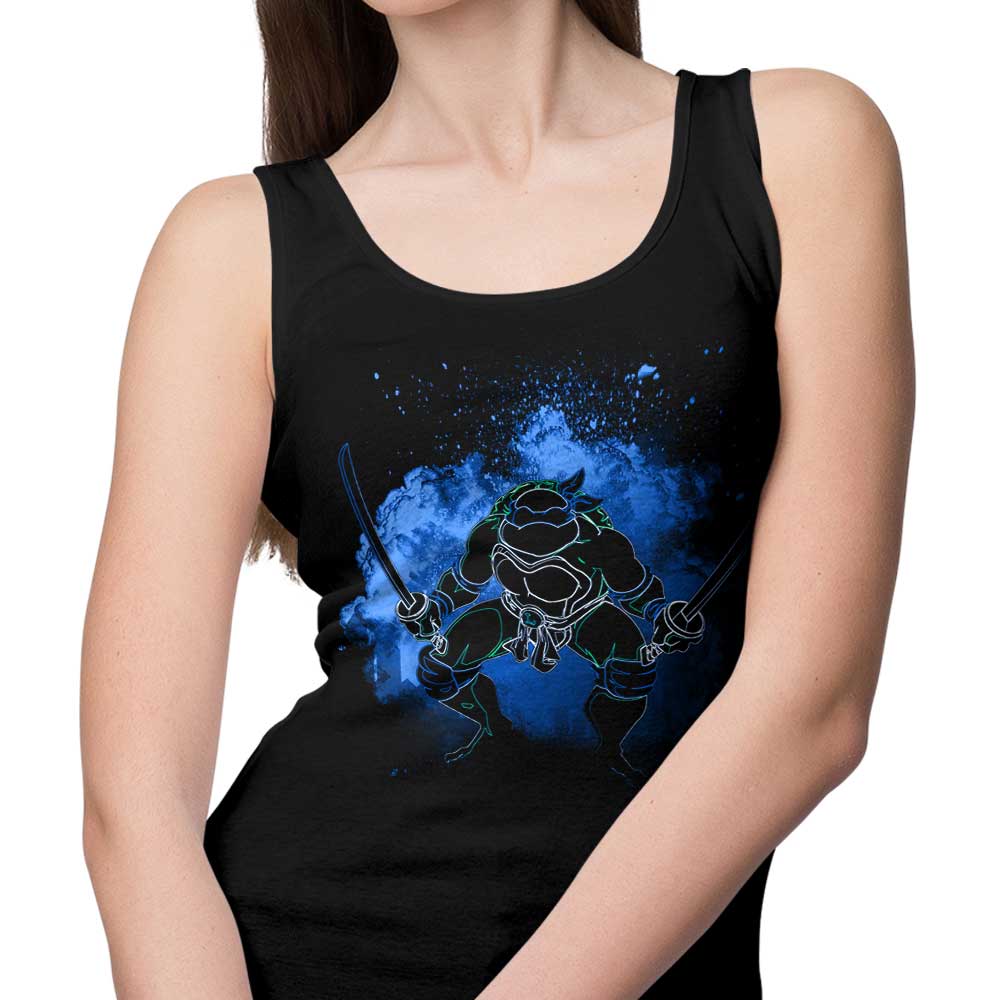 The Enigmatic Soul of the Blue - Stylish Men's and Women's Tank Tops