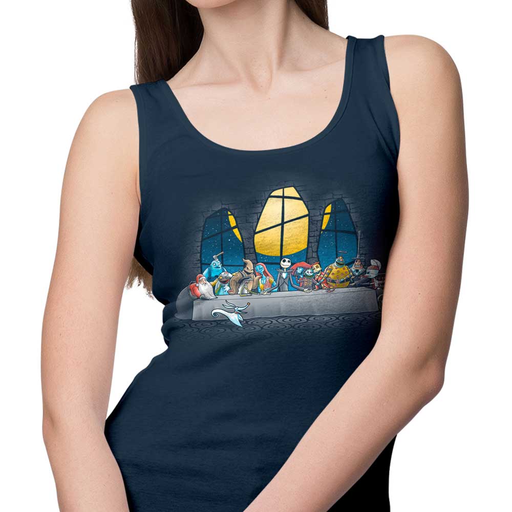 Comfortable Christmas Dinner-themed Unisex and Women's Tank Tops