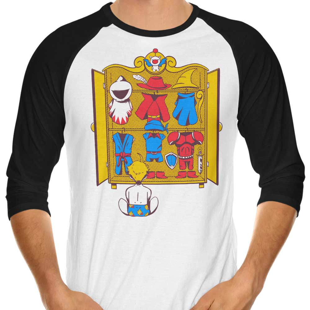 Sketchdemao's 3/4 Sleeve Raglan Final Wardrobe T-Shirt