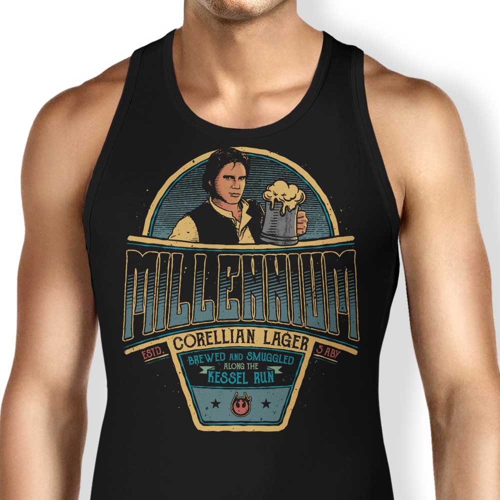 Millennium Lager Branded Unisex and Women's Tank Top Apparel