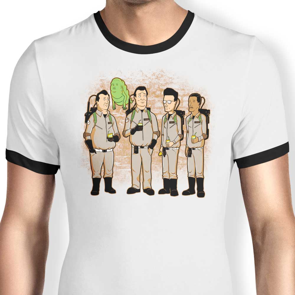 Ninjaink Men's Firehouse King Ringer T-Shirt, S - 4XL Sizes