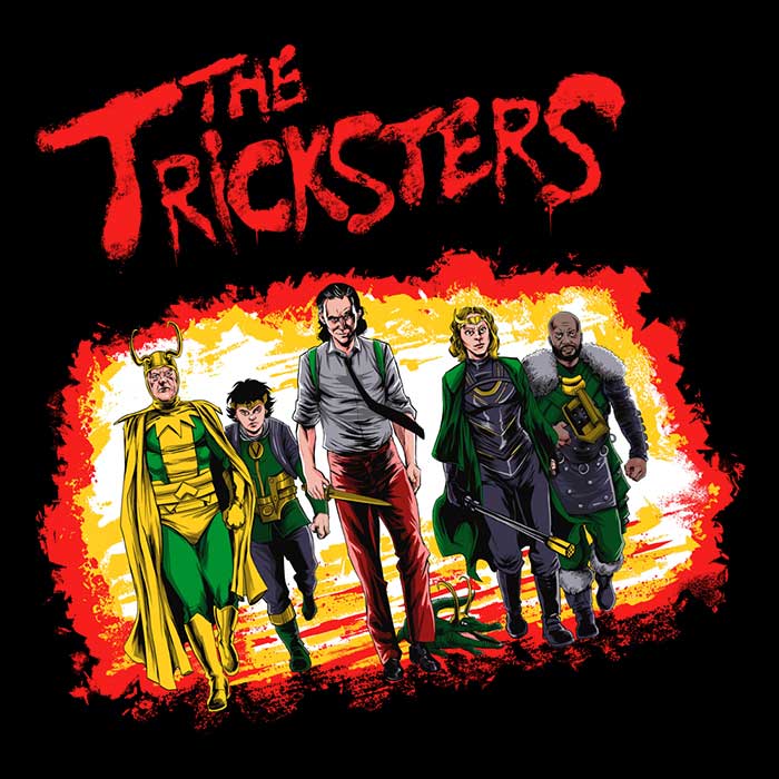 Zascanauta Men's Comfortable 100% Cotton Ringer T-Shirt - The Tricksters