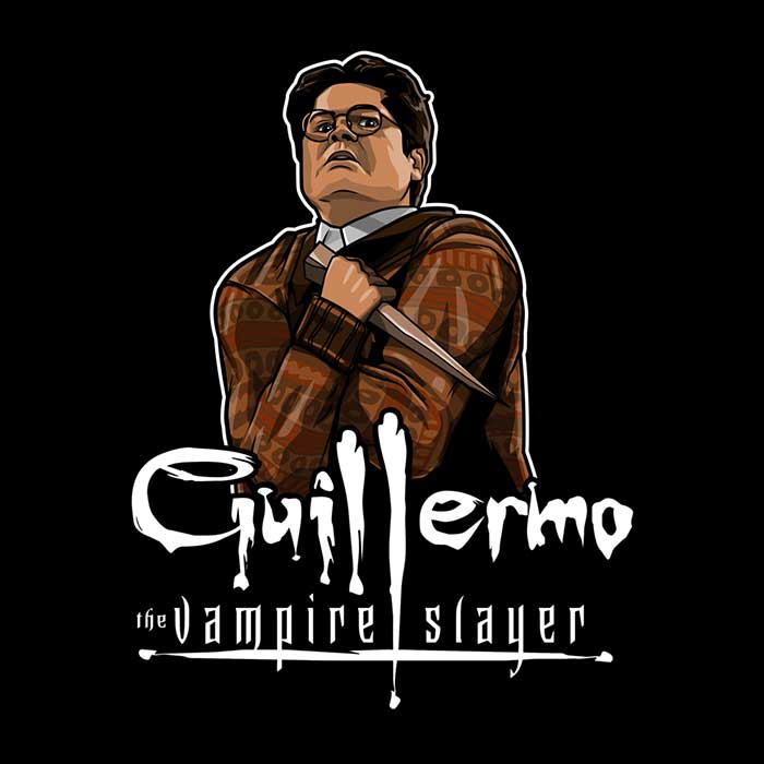 Guillermo the Slayer - Men's Classic Ringer Style Cotton T-Shirt