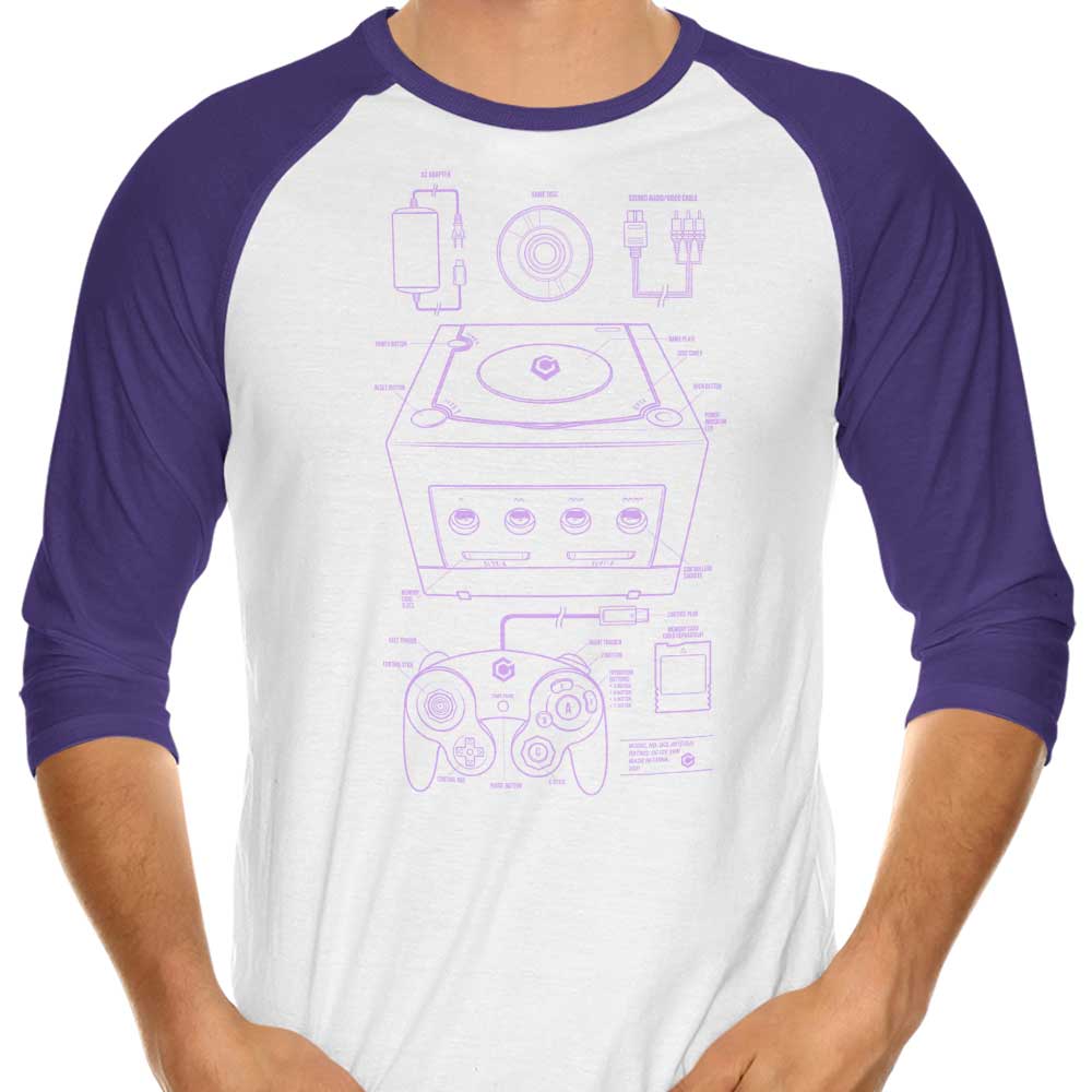 Adam Works Branded 3/4 Sleeve Raglan Casual T-Shirt - GC Series