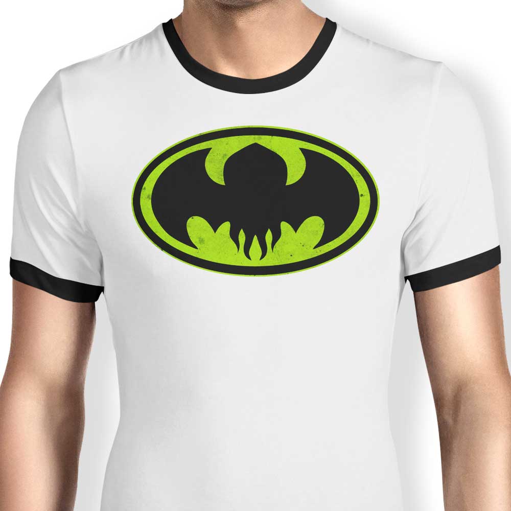 Dark God Rises Men's Stylish Ringer Cotton T-Shirt