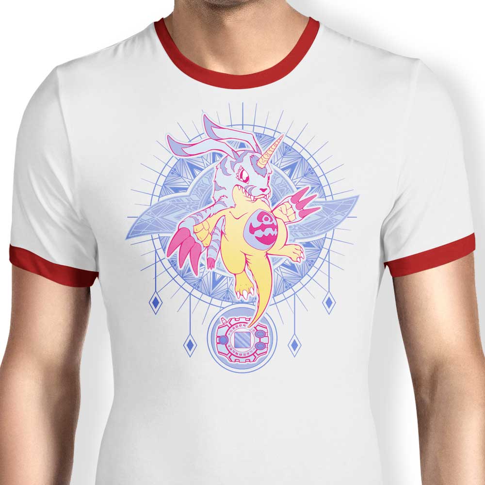 Ringer T-Shirt - Symbol of Friendship Crest