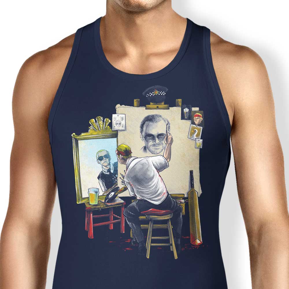 Alberto Arni's Triple Cornetto Portrait Design Men's and Unisex and Women's Tank Tops