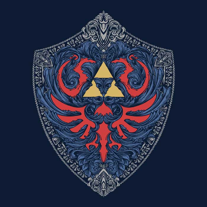 Hylian Victoriana Style 3/4 Sleeve Raglan Casual T-Shirt for Fashion Lovers