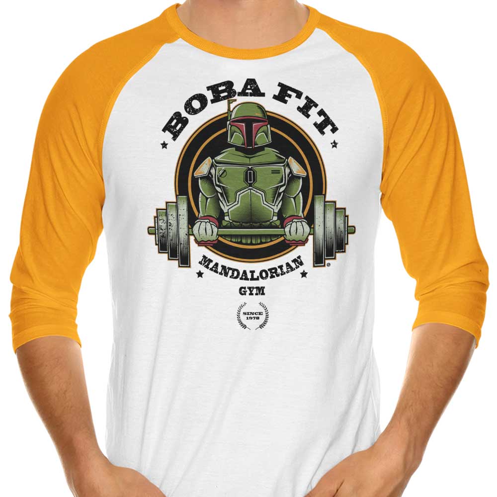 Boba Fit Three - Quarter Sleeve Raglan Style T - Shirt for a Fashionable Look