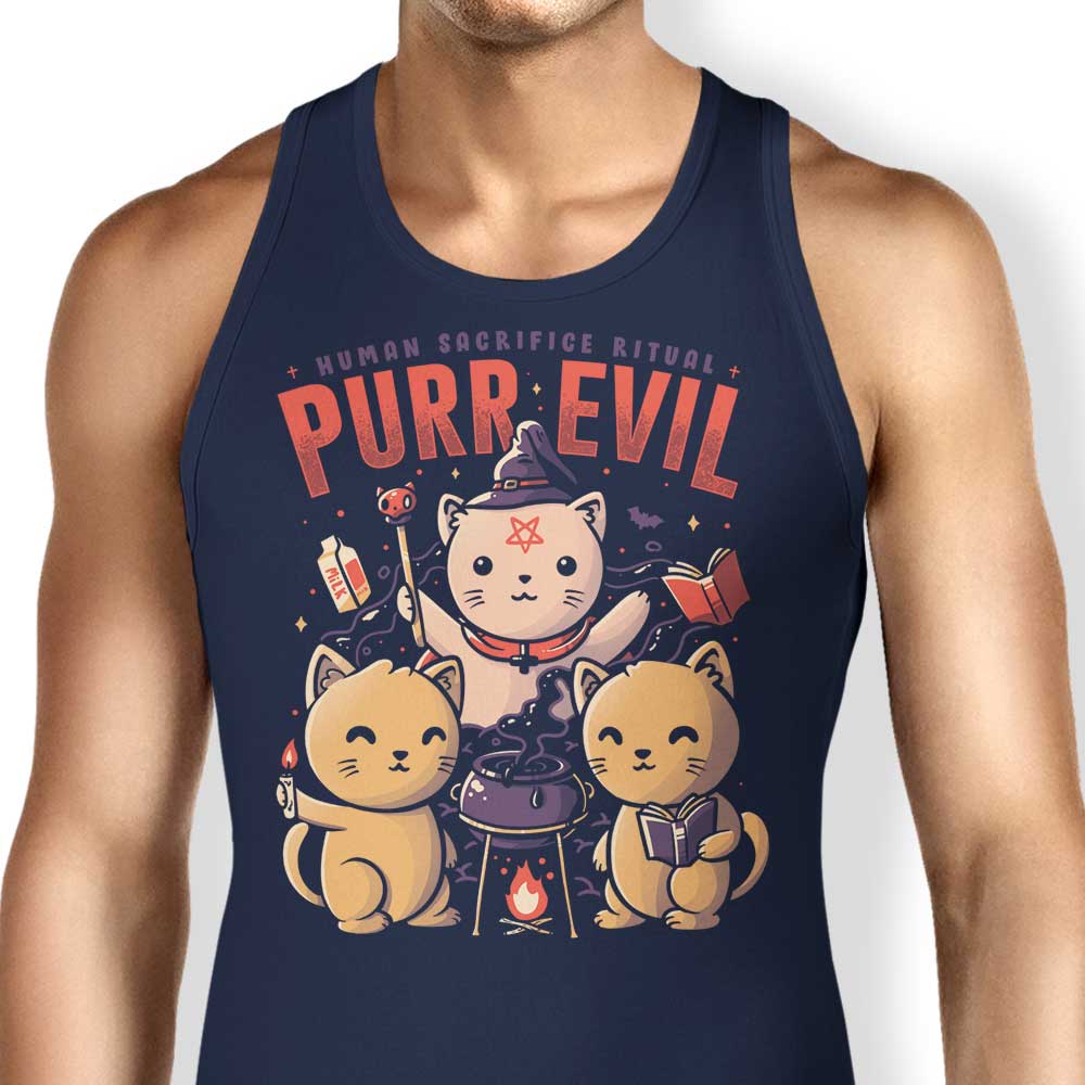 Purr Evil Comfortable and Lightweight Unisex & Women's Tank Tops