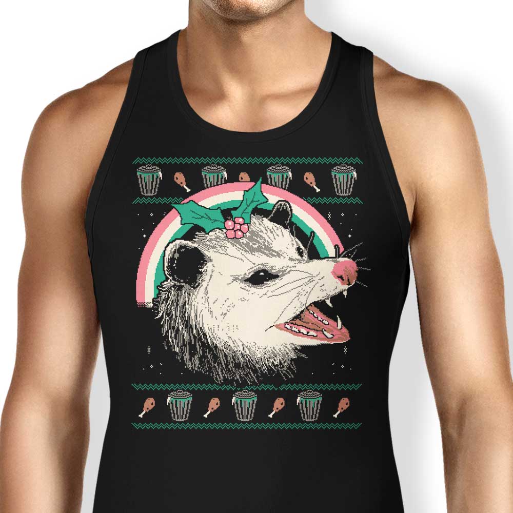Hillary White's 'Trash the Halls' Comfortable Men's/Unisex and Women's Tank Tops