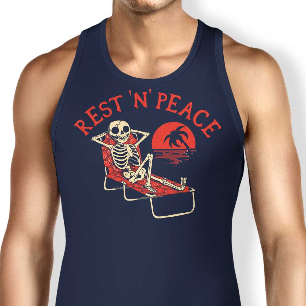 Comfortable Rest N' Peace Unisex and Women's Tank Tops