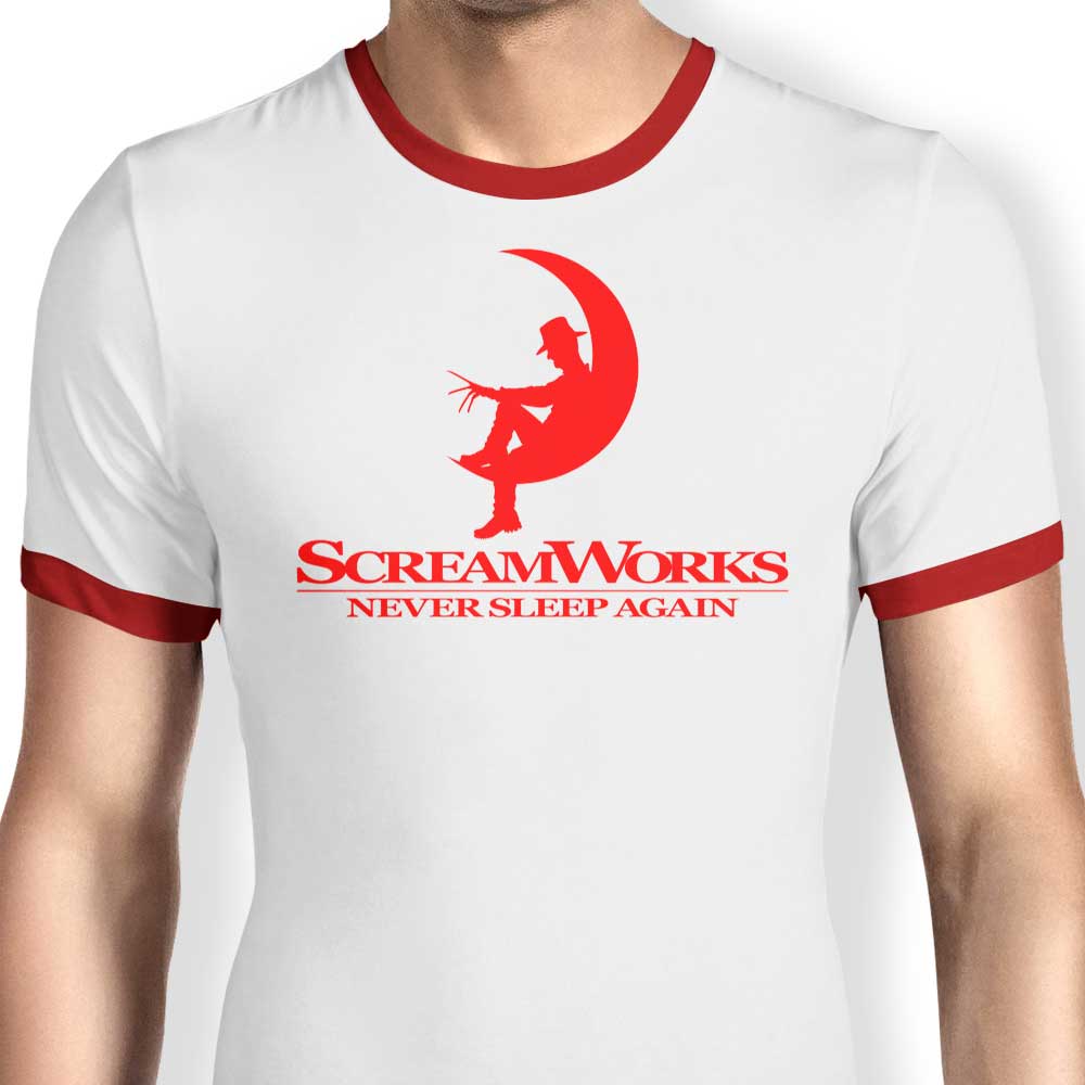 BiggStankDogg's Screamworks Men's Ringer T - Shirt in S - 4XL Sizes