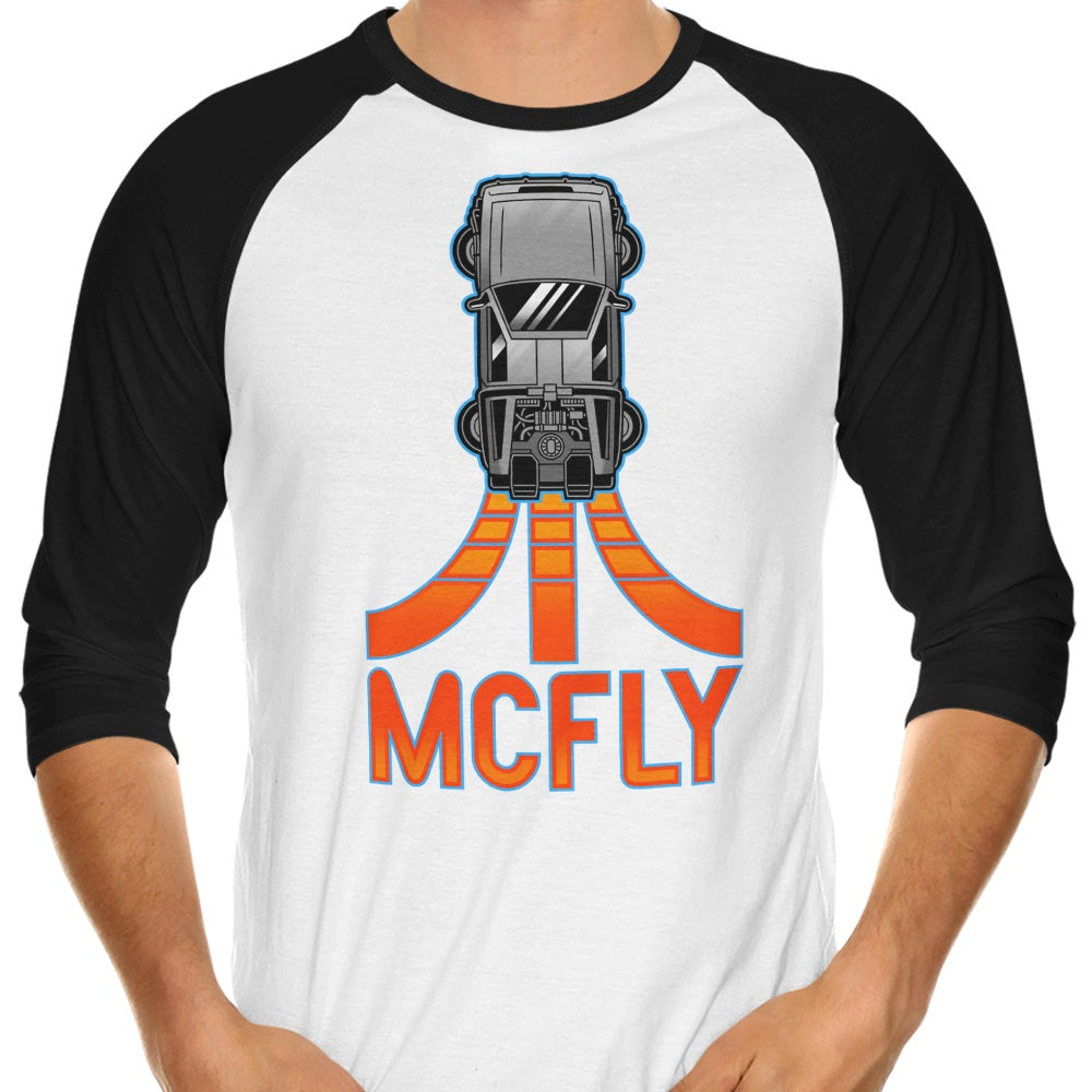 McFly 3/4 Sleeve Raglan Casual T-Shirt for Fashion Lovers