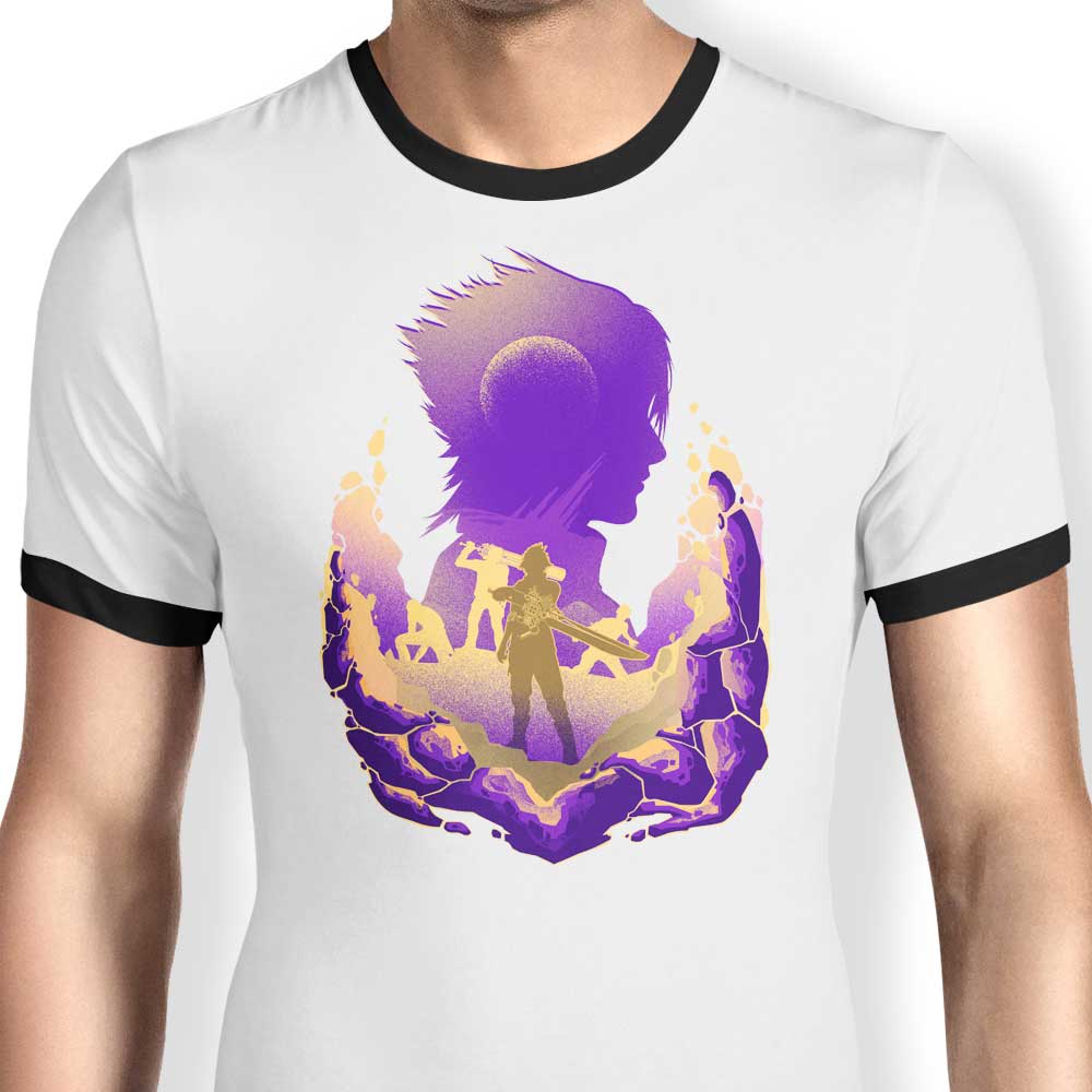 Hypertwenty Men's Royal Guards Classic Ringer Style T-Shirt