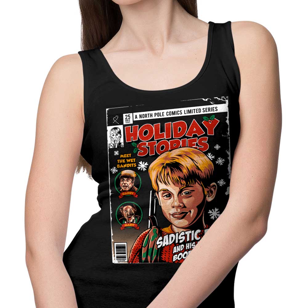 Comfy DAObiwan Kevin's Holiday Stories Tank Tops for Men and Women