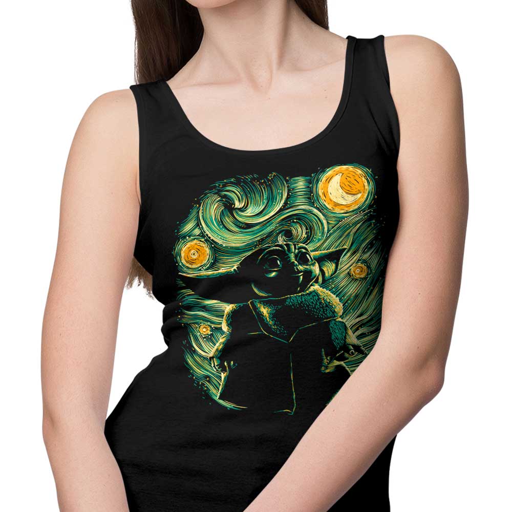 Ddjvigo's Soft and Comfortable Starry Child Tank Tops for Men and Women