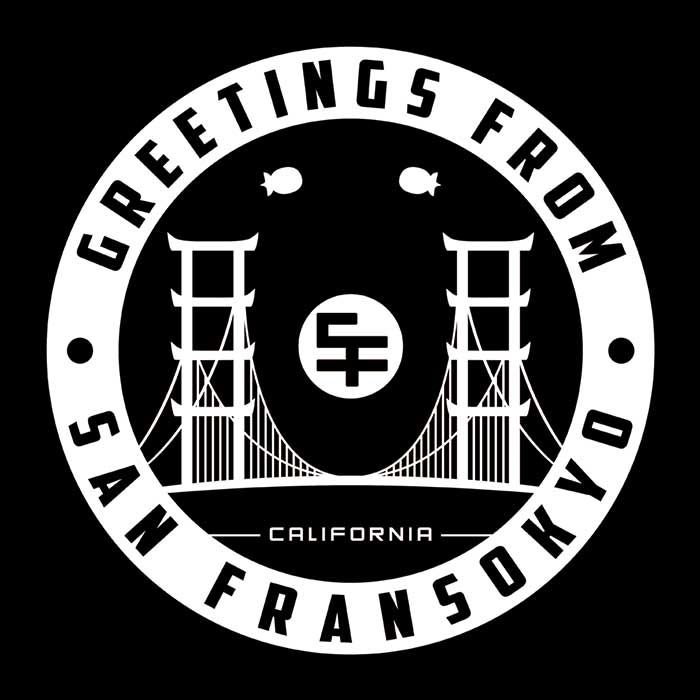Stylish Men's San Fransokyo Greetings Ringer T - Shirt in S to 4XL Sizes