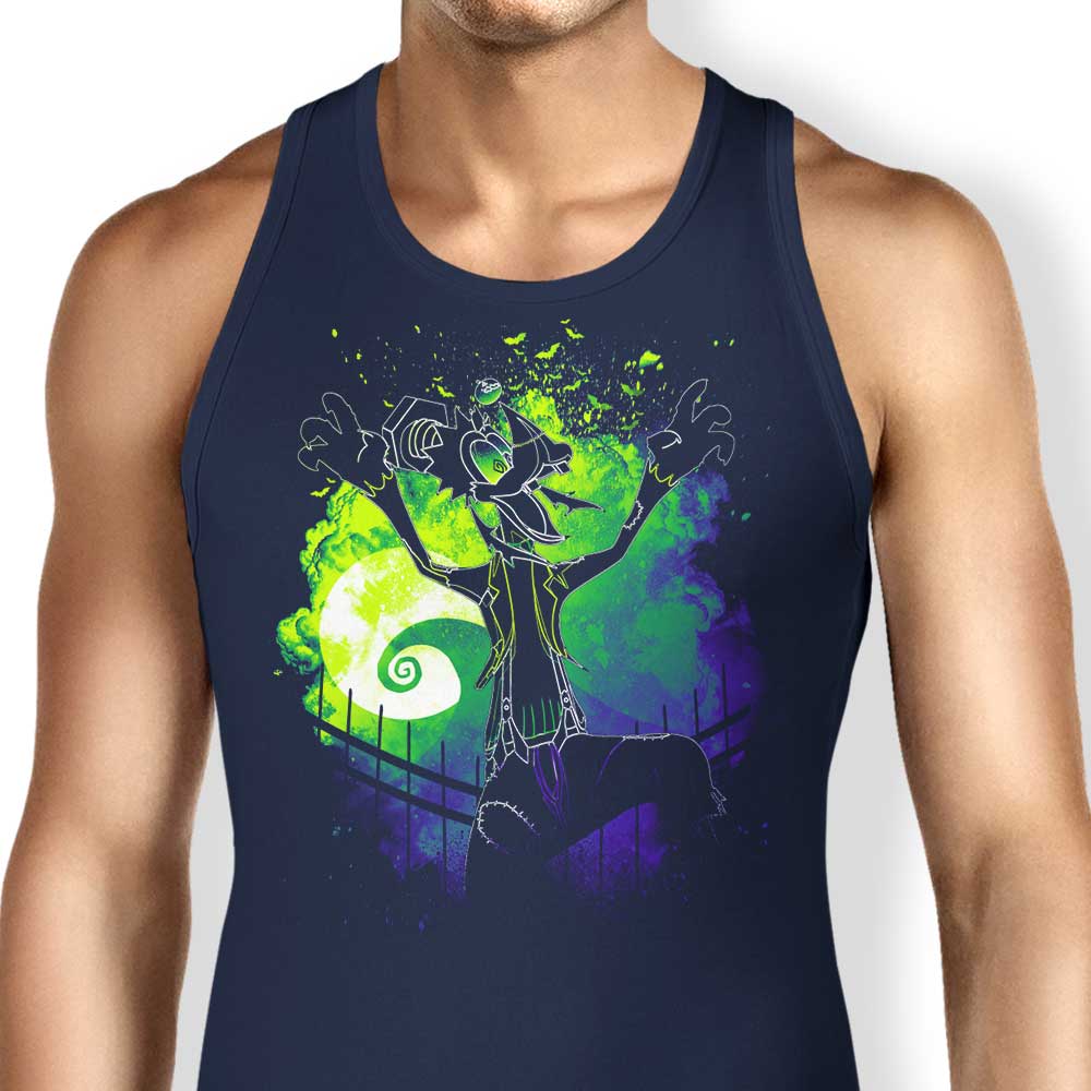 Donnie Illustrations' Royal Captain Soul Comfortable Tank Tops for Men and Women