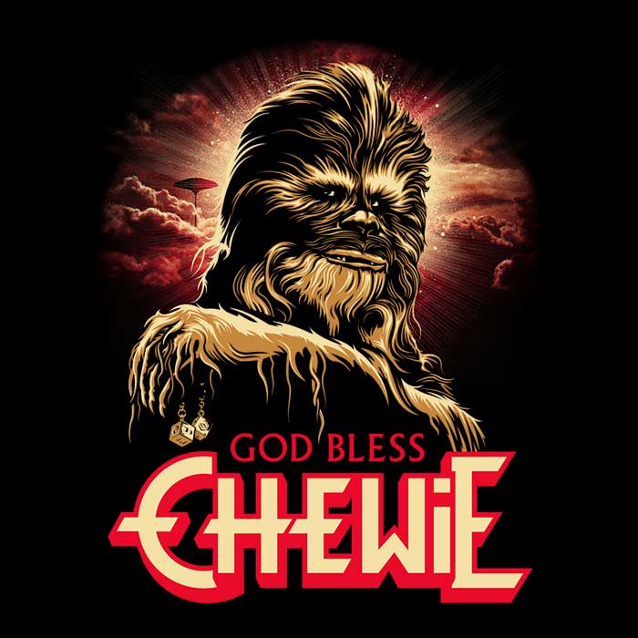 God Bless Chewie Unisex and Women's Comfortable Tank Tops
