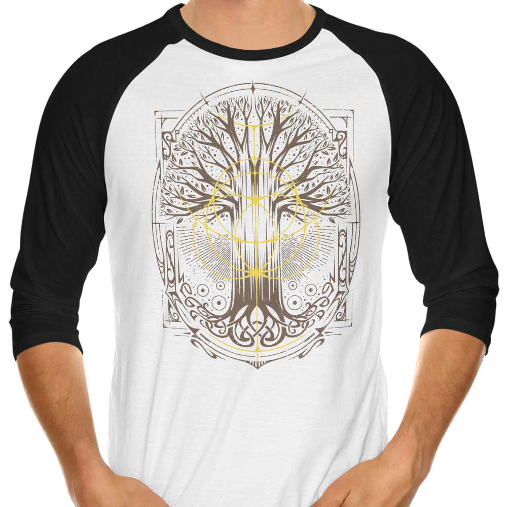 StudioM6 Golden Ring 3/4 Sleeve Raglan Stylish T-Shirt