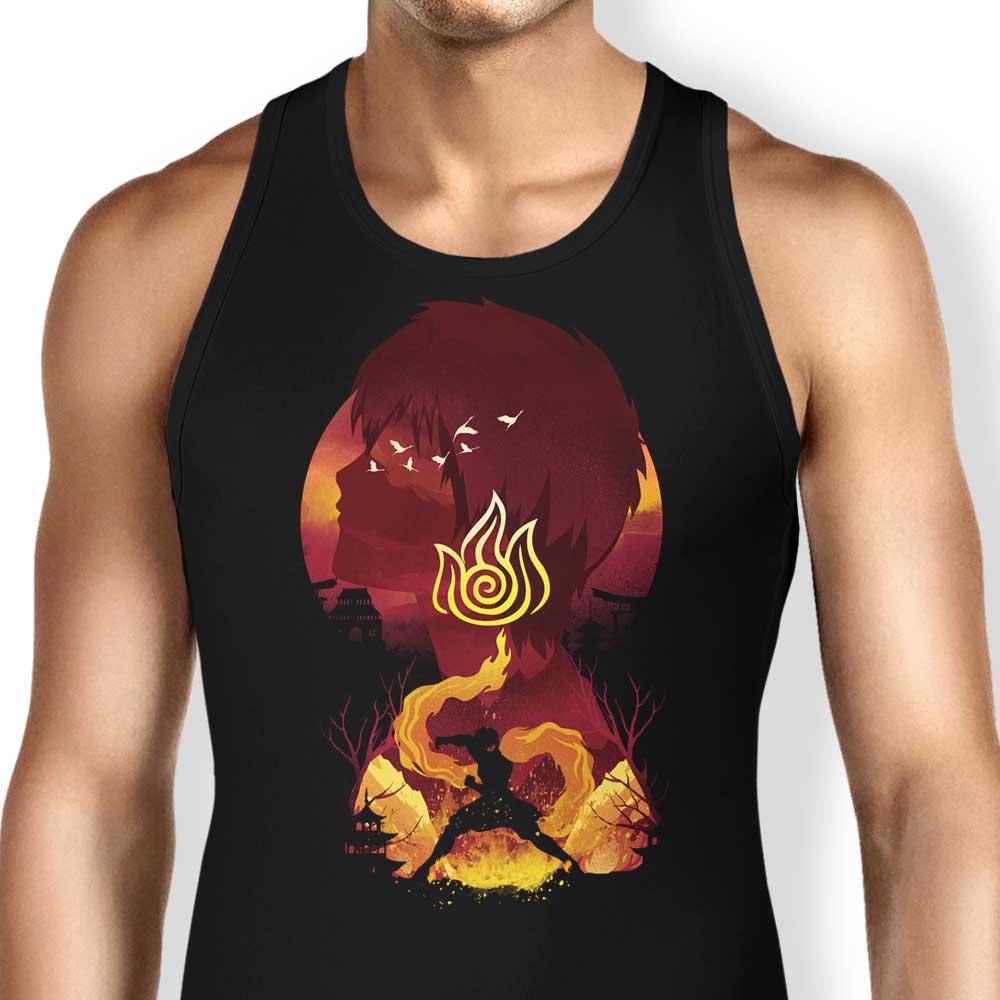 Dandingeroz Firescape Stylish Tank Top for Fashion Lovers