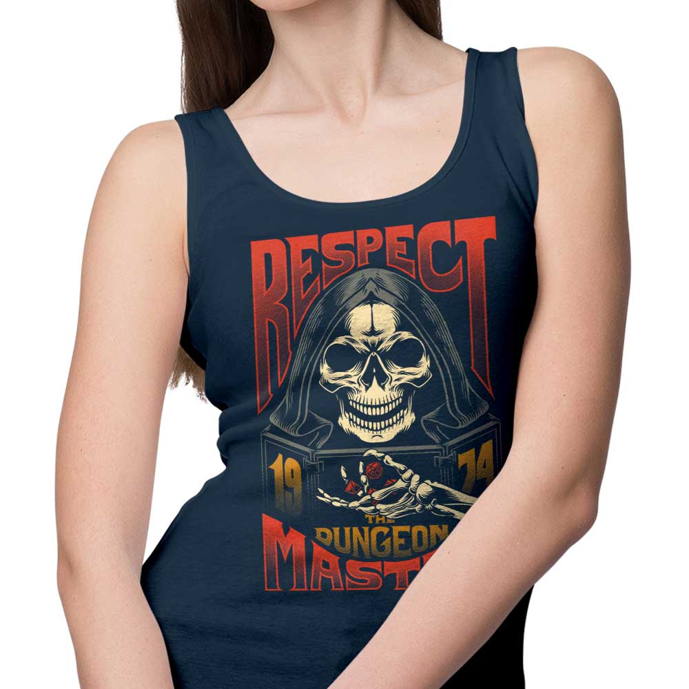 Azafran's Respect the DM Men's and Women's Unisex Comfortable Tank Top