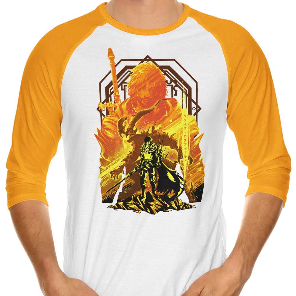 Hypertwenty's Ifrit Power 3/4 Sleeve Raglan Stylish T-Shirt