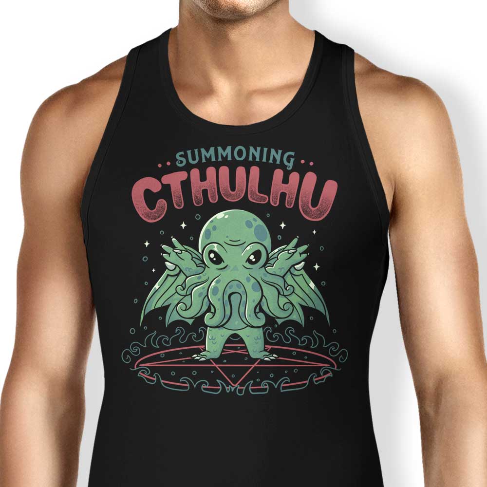 Edu.ely's Comfortable Summoning Cthulhu Unisex and Women's Tank Tops